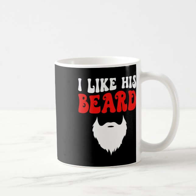 Mug J'aime son barbu couples assortis drôle de la Sain (Droite)