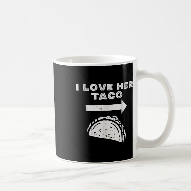 Mug J'Aime Son Taco Matching Couple Cinco De Mayo Homm (Droite)