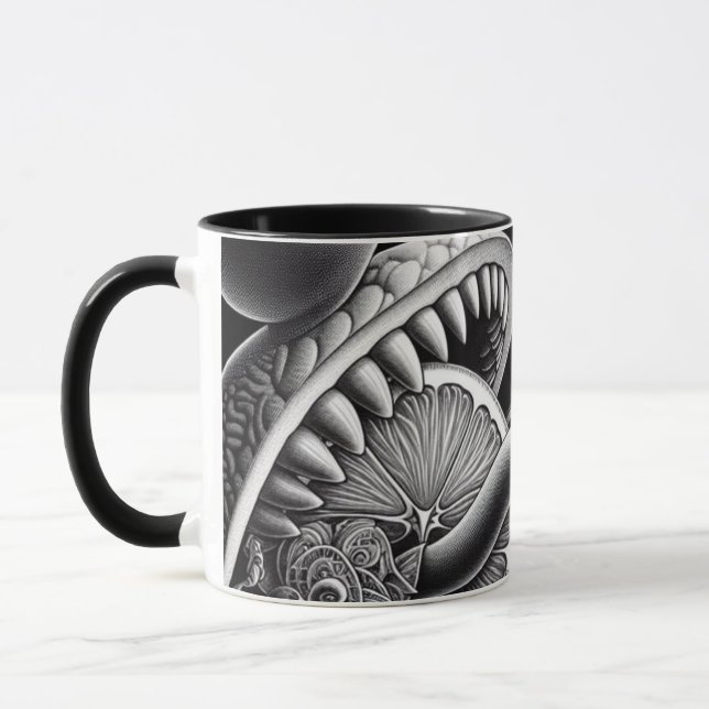 Mug J'aime Space Orange (Gauche)