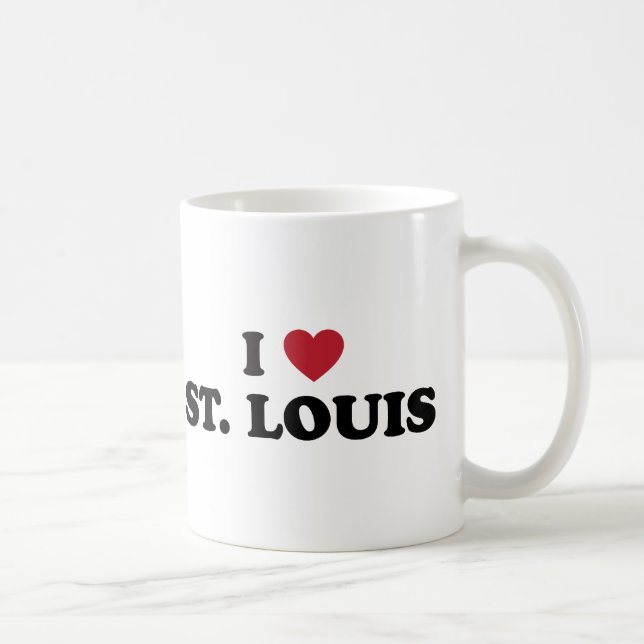 Mug J'aime St Louis Missouri (Droite)