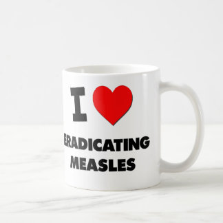 Mug J'aime supprimer la rougeole