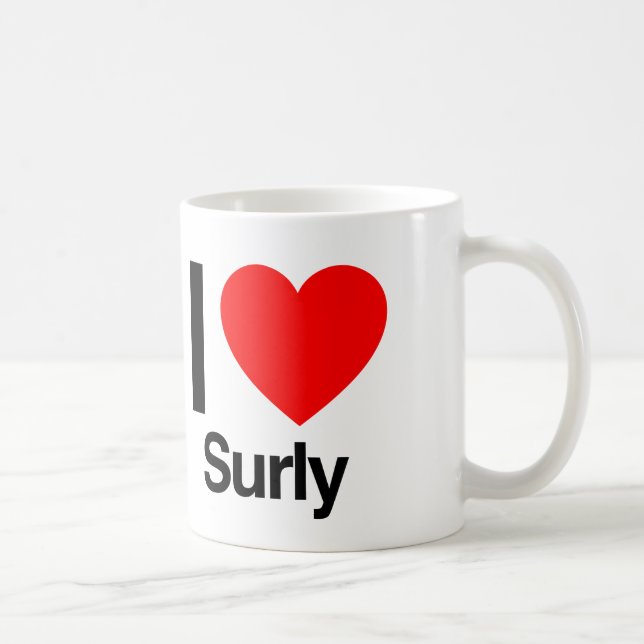 Mug j'aime surly (Droite)