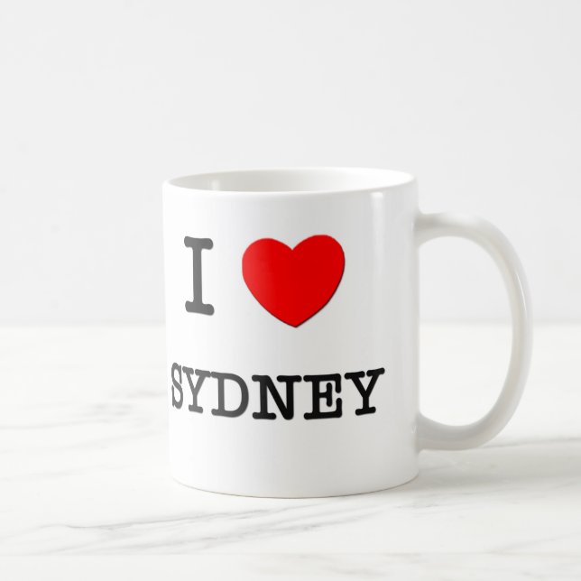Mug J'aime Sydney (Droite)