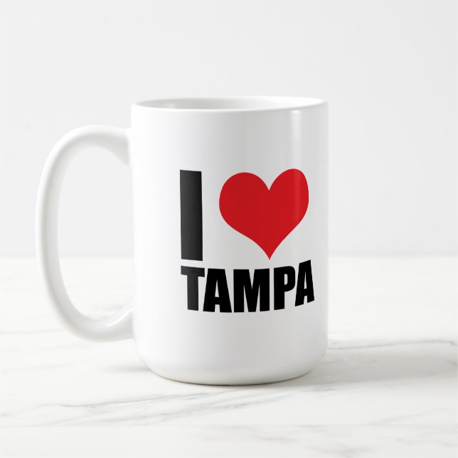 Mug J'aime Tampa (Gauche)