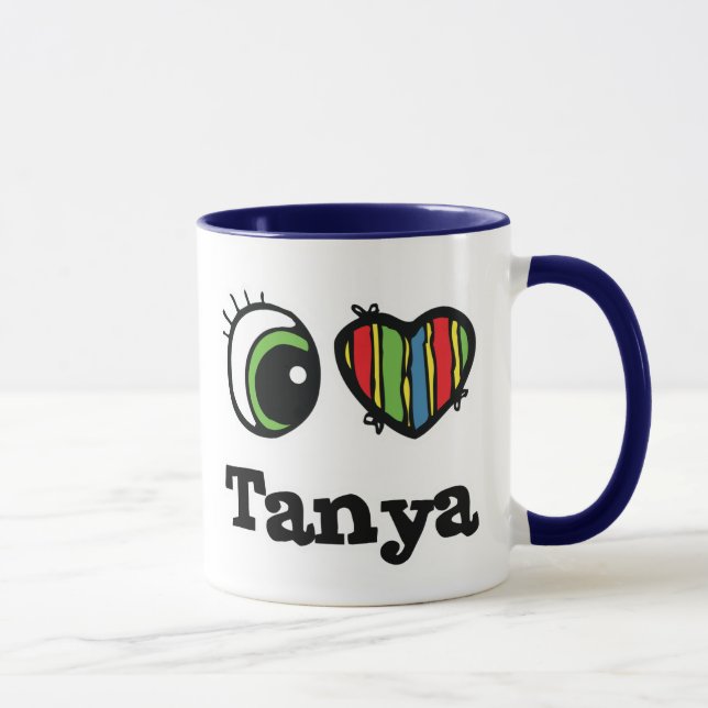 Mug J'aime Tanya (Droite)