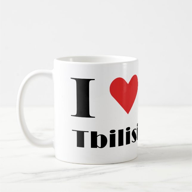 Mug J'aime Tbilissi (Gauche)