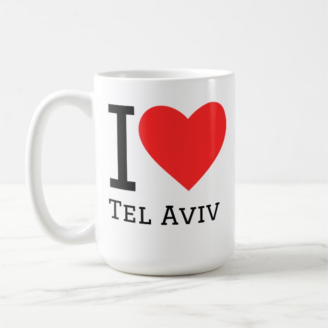 Mug J'aime Tel Aviv (Gauche)