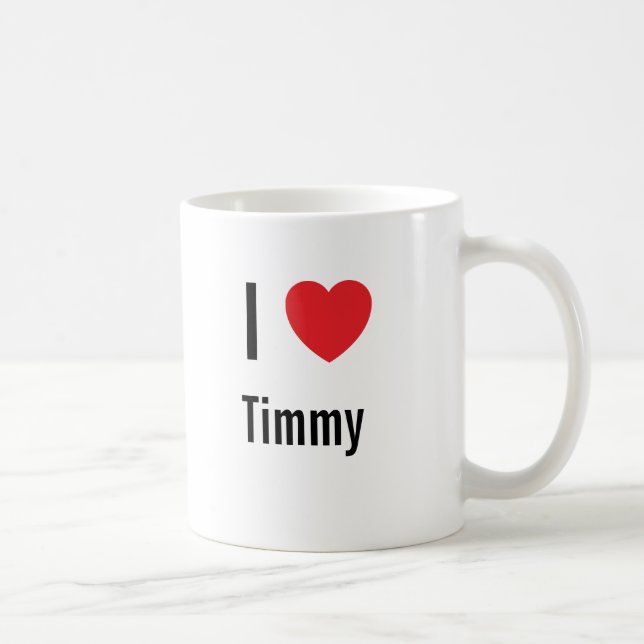 Mug J'aime Timmy (Droite)