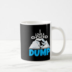 Mug J'Aime Un Bon Saute Amusant Snowboard Et Sn