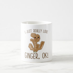 Mug J'Aime Vraiment Ginger Ok ! Kawaii Ginger