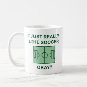 Mug J'Aime Vraiment Le Football Ok