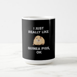 Mug J'Aime Vraiment Les Cochons De Guinée Ok Drôle Coc