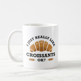 Mug J'Aime Vraiment Les Croissants Ok