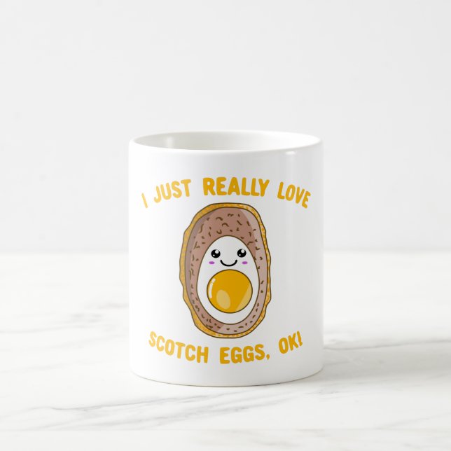 Mug J'Aime Vraiment Les Oeufs De Scotch, Ok ! Kawaii S (Centre)