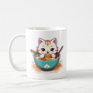 Mug J'Aime Vraiment Ramen Kitten