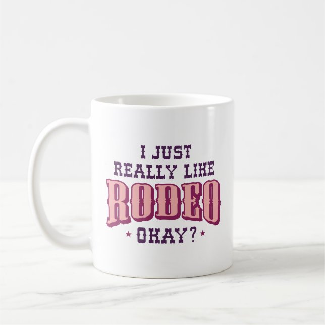Mug J'Aime Vraiment Rodeo Ok (Gauche)