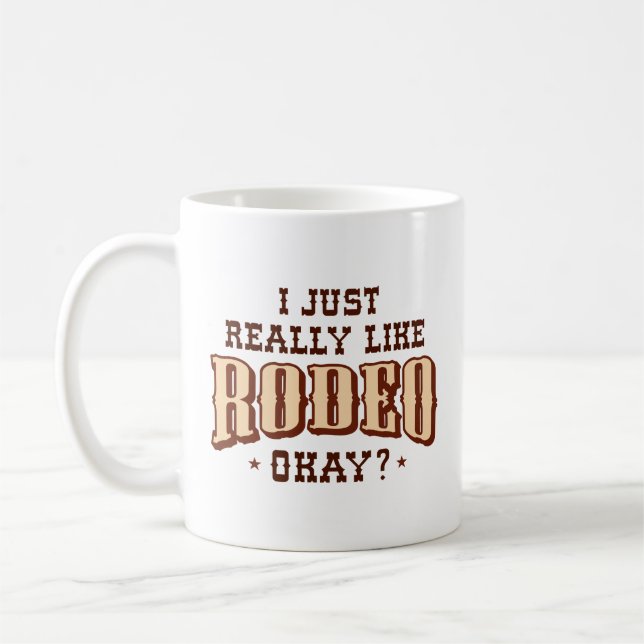 Mug J'Aime Vraiment Rodeo Ok (Gauche)