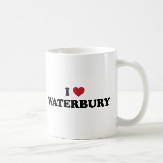 Mug J'aime Waterbury le Connecticut