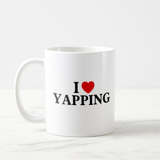 Mug J'aime yapping Professional Yapper (Gauche)