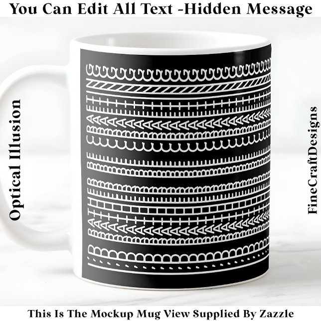 Mug J'aimerais mieux être en train de créer Message ca (Créateur téléchargé)
