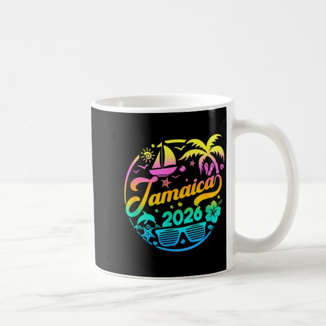 Mug Jamaica 2026 Family Vacation Beach Matching Group  (Droite)