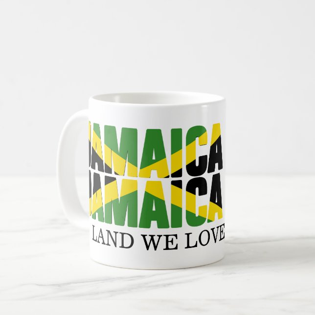 Mug JAMAICA 60e anniversaire de l'indépendance (Devant gauche)