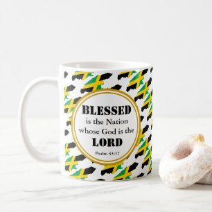 Mug JAMAICA Blessé Nation Monogramme Cadeau