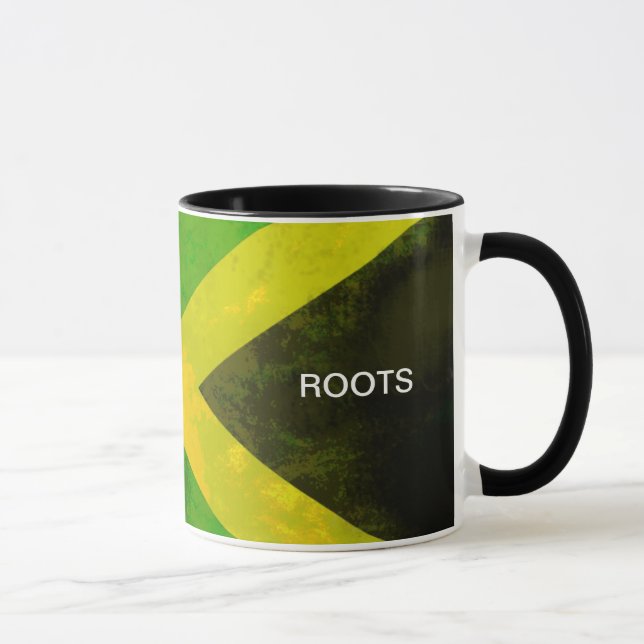 Mug jamaica flag - reggaots roots (Droite)