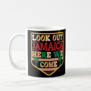 Mug Jamaica Retro Vintage Watercolors Sport Jamaican F
