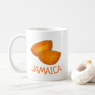 Mug Jamaïcain Boeuf Patty Cuisine alimentaire JAMAICA