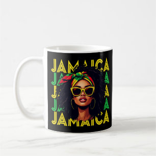 Mug Jamaïcaine Jamaïcaine Drapeau Fière Femmes Jamaïca