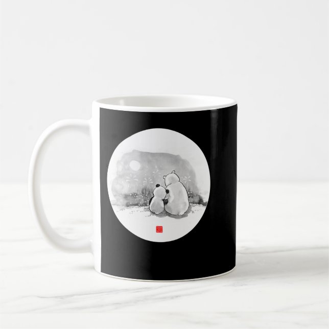 Mug Jamais Panda Et Ours Polaire (Gauche)
