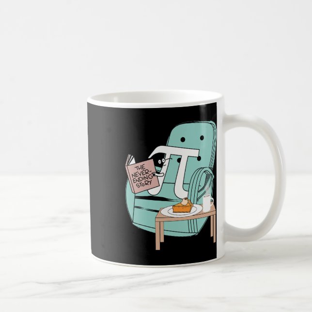 Mug Jamais Terminer Funny Story Pi Day Celebration Mat (Droite)