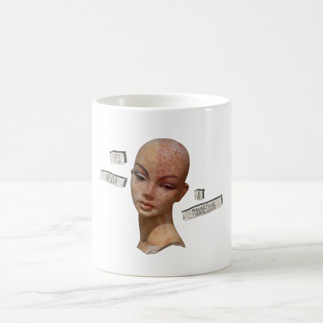 Mug jamais un MUSÉE mannequin (Centre)
