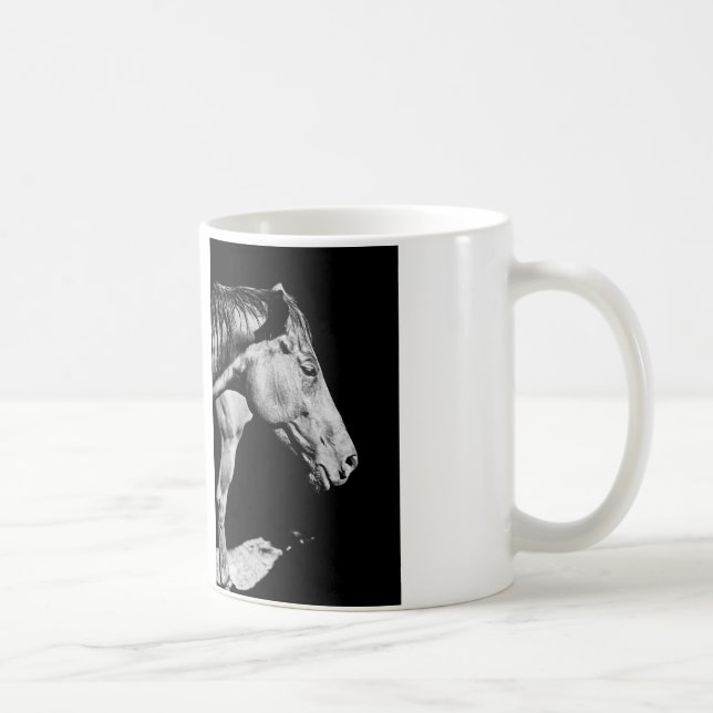 Mug jambe de cheval de tête (Droite)