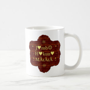 Mug Jambo Hakuna Matata : Art africain Imprimer/Graphi