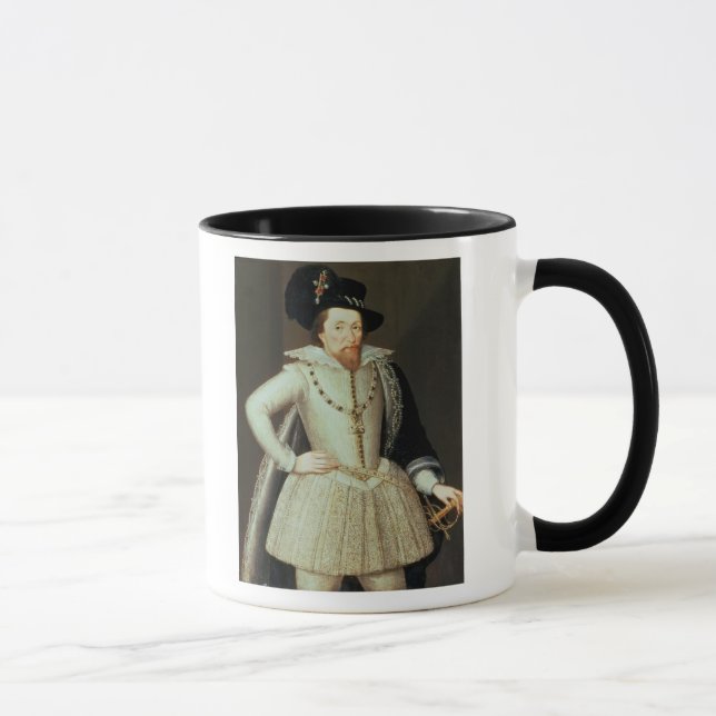 Mug James I, portrait en buste (Droite)