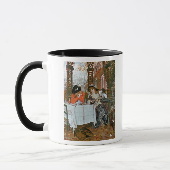Mug James Jacques Joseph Tissot | un déjeuner (Gauche)