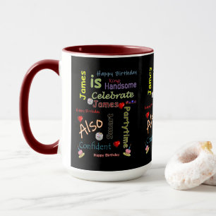 Mug James Joyeux Anniversaire