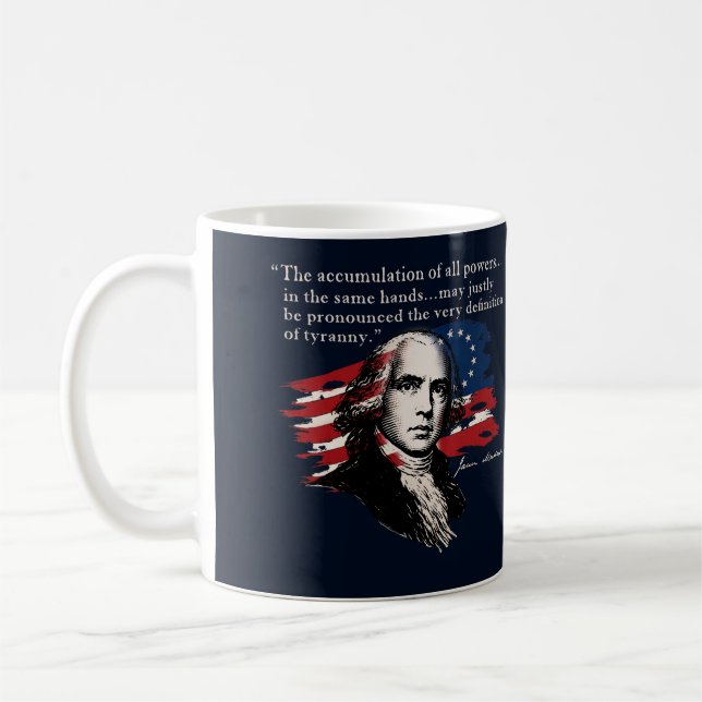 Mug James Madison (Gauche)
