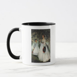Mug James Tissot les deux soeurs : Portrait, 1863