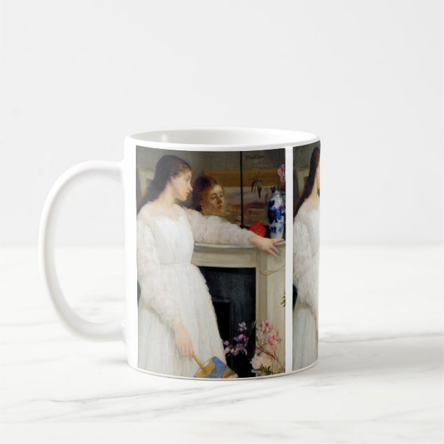Mug James Whistler - Symphonie en blanc no 2 (Gauche)