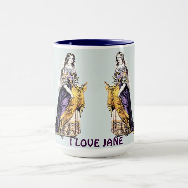 Mug JANE ~ COSTUMES ~ A Lady of Means ~ 1660 ~ (Centre)