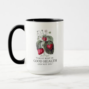 Mug Jane Eyre - Garder En Bonne Santé - Fraises