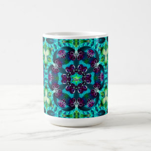Mug JANE ~ Pretty Glittery Motif ~ Personnalisé ~