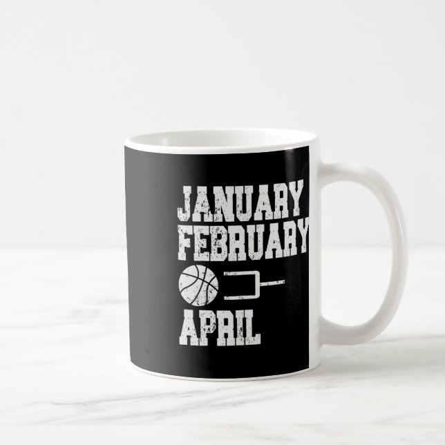 Mug Janvier Février Bysketbyll Avril - Fun Bysketbyll (Droite)