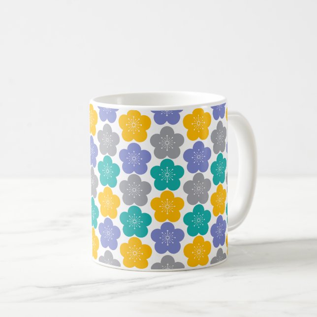 Mug Japanese PlumBlossom　pop (Devant droit)
