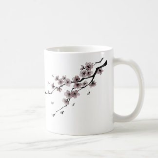 Mug Japanese Samurai × Sakura Ink Art