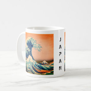 Mug Japon - Art japonais (Grande vague au large de Kan