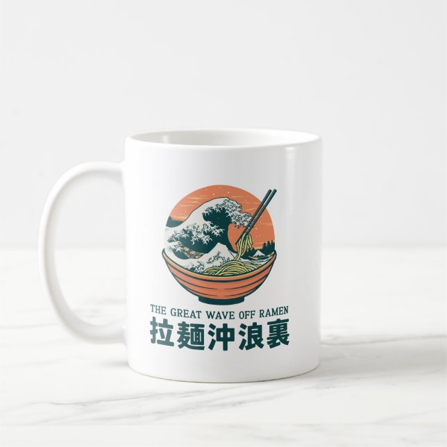 Mug Japon Great Ramen Wave Ukiyoe (Gauche)